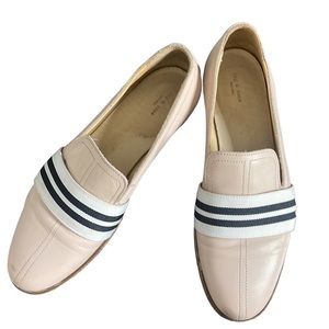 Rag and Bone Amber Blush Pink Loafer with Ribbon